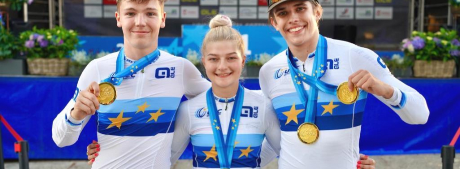 Mira ist Jugendeuropameisterin im Teamsprint
